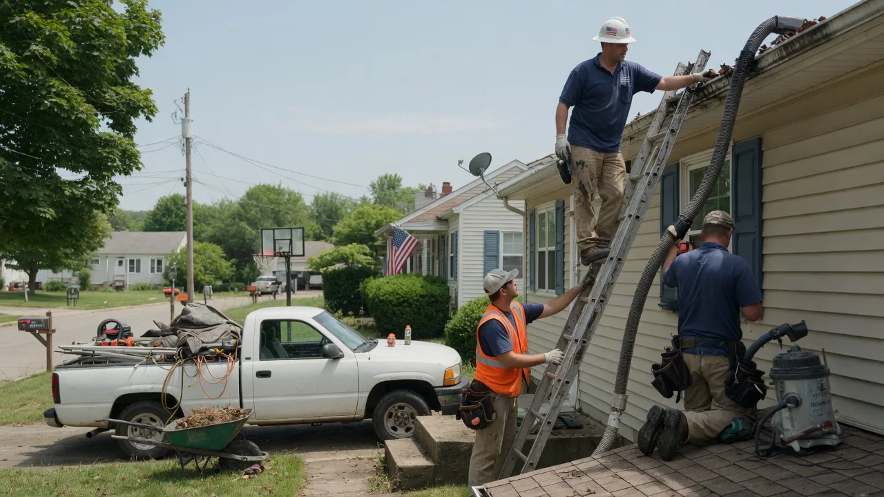Gutter Installation in New Ross, IN near me